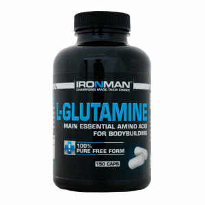 Глютамин Ironman L-Glutamine 150 капсул