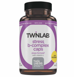 Витамины группы B Twinlab Stress B-Complex Caps 100 капсул