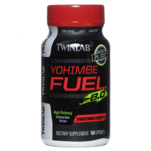 Twinlab Yohimbe Fuel 8.0 50 капсул
