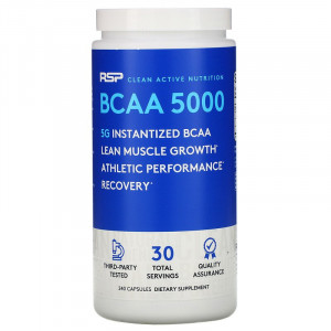 RSP Nutrition BCAA 5000 240 капсул