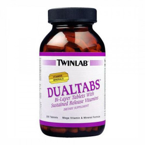 Мультивитамины Twinlab DualTabs 200 таблеток