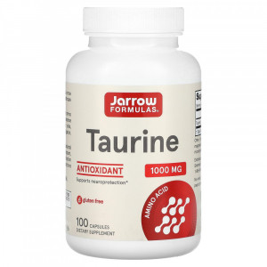 Таурин Jarrow Formulas Taurine 1000 мг 100 капсул