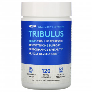 Трибулус RSP Nutrition Tribulus Terrestris 800 мг 120 капсул
