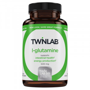 Глютамин Twinlab L-Glutamine 500 мг 100 капсул