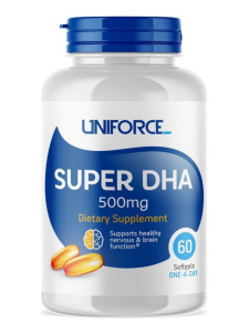 ДГК Uniforce Super DHA 500 мг 60 капсул