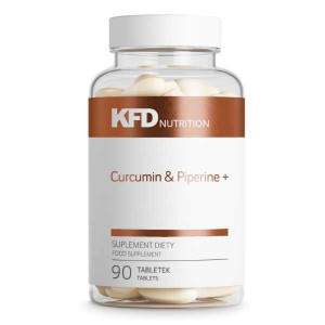 Куркумин с пиперином KFD Nutrition Curcumin Piperine 90 таблеток