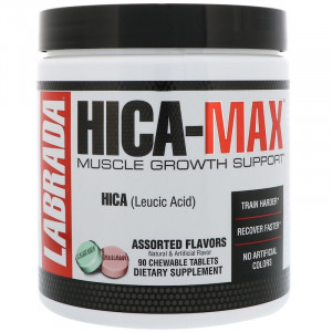 L-лейцин Labrada Nutrition Hica-Max 90 жевательных таблеток