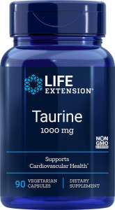Таурин Life Extension Taurine 1000 мг 90 капсул