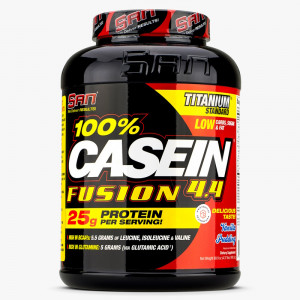 Протеин казеин SAN 100% Casein Fusion 4.4 2000 грамм