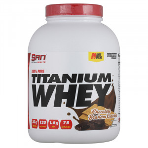 Протеин SAN 100% Pure Titanium Whey 2270 грамм