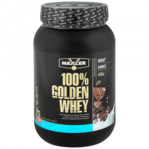 Протеин концентрат, изолят и гидролизат Maxler 100% Golden Whey 908 грамм
