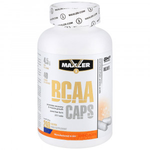 Maxler BCAA Caps 240 капсул