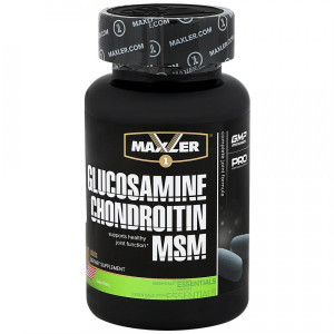 Глюкозамин, хондроитин и МСМ Maxler Glucosamine Chondroitin MSM 90 таблеток