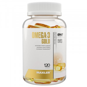 Омега 3 Maxler Omega-3 Gold 120 капсул