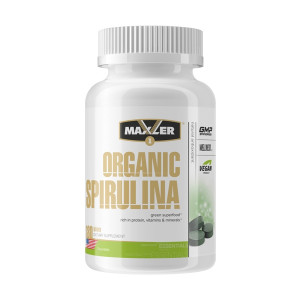 Maxler Organic Spirulina 500 мг 180 таблеток