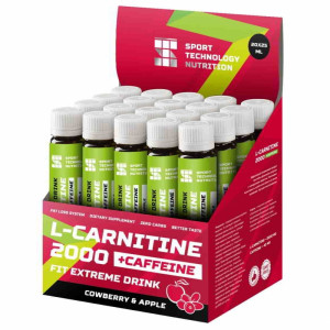 L-карнитин с кофеином Sport Technology Nutrition L-Carnitine 2000 + Caffeine 1 ампула