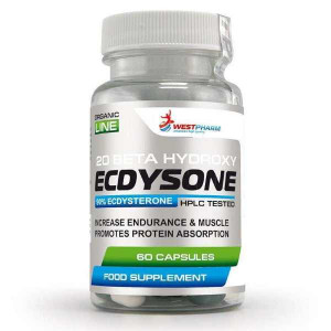 Экдистерон WestPharm Ecdysone 100 мг 60 капсул