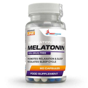 Мелатонин WestPharm Melatonin 5 мг 60 капсул