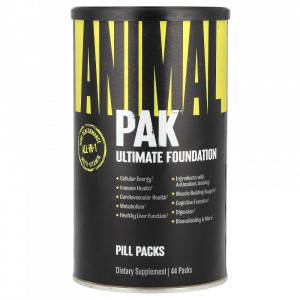 Мультивитамины all in 1 Universal Nutrition Animal Pak 44 пакетика