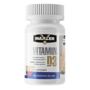 Витамин D3 Maxler Vitamin D3 180 таблеток