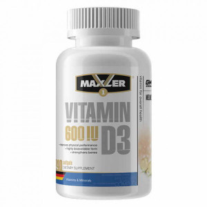 Витамин D3 Maxler Vitamin D3 600 IU Softgels 240 капсул