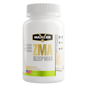 ЗМА + мелатонин Maxler ZMA Sleep Max 90 капсул