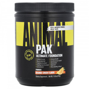Мультивитамины all in 1 Universal Nutrition Animal Pak Powder 411 грамм