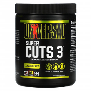 Жиросжигатель Universal Nutrition Super Cuts 3 144 таблетки