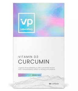 VP Laboratory Curcumin Vitamin D3 60 капсул