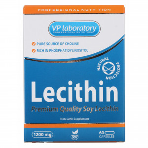 Соевый лецитин VP Laboratory Lecithin 1200 мг 60 капсул