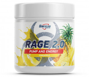 Предтреник GeneticLab Nutrition Rage 2.0 240 грамм