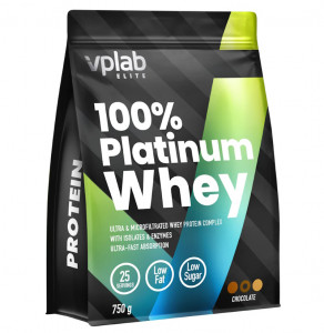 Протеин концентрат + изолят VP Laboratory 100% Platinum Whey 750 грамм