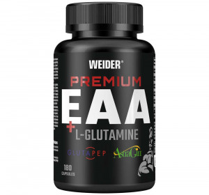 Незаменимые аминокислоты Weider EAA + L-Glutamine 180 капсул
