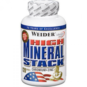 Минеральный комплекс Weider High Mineral Stack 120 капсул