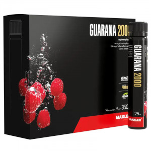 Гуарана Maxler Guarana 2000 25 мл 1 ампула