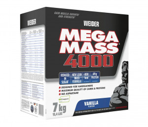 Гейнер Weider Mega Mass 4000 7000 грамм