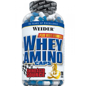 Аминокомплекс Weider Whey Aminos Caps 280 капсул
