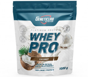 Сывороточный протеин (концентрат) GeneticLab Nutrition Whey Pro 1000 грамм