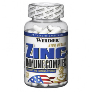 Поддержка иммунитета с цинком Weider Zinc Immune Complex 120 капсул