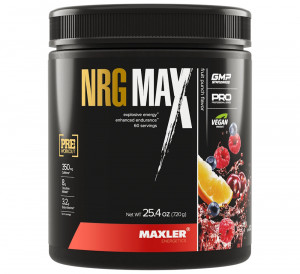 Предтреник Maxler NRG Max 720 грамм