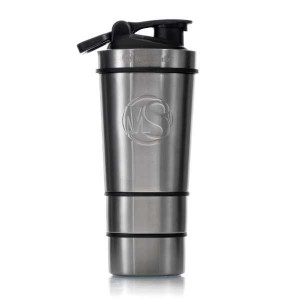 MetalShake Shaker Silver Steel 600 мл