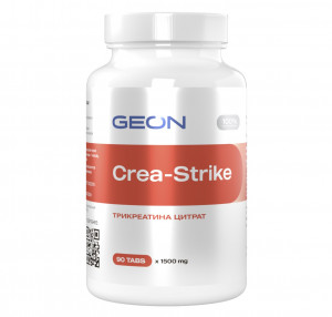 Трикреатина цитрат GEON Crea-Strike 90 таблеток