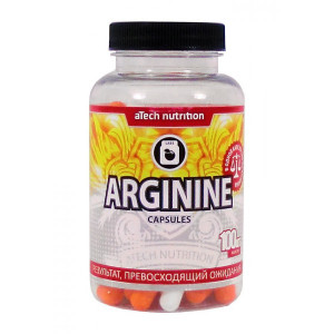 Аргинин aTech Nutrition Arginine 500 мг 100 капсул