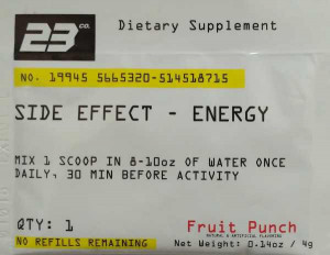 23 Co. Side Effect Energy 1 порция