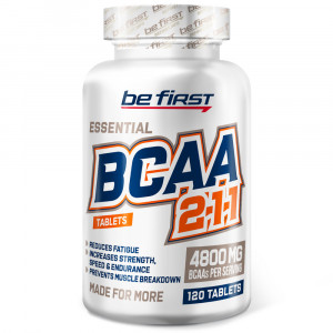 БЦАА Be First BCAA 2:1:1 4800 мг Tablets 120 таблеток