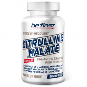 Цитруллин малат Be First Citrulline Malate 120 капсул
