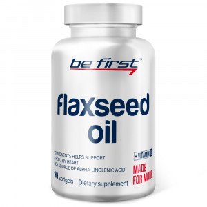 Льняное масло Be First Flaxseed Oil 90 капсул