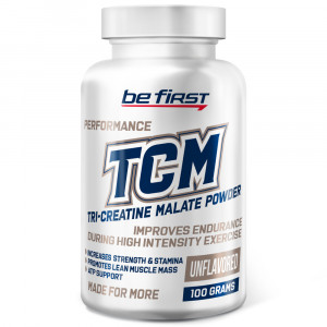 Три-креатин малат Be First TCM Tri-Creatine Malate Powder 100 грамм