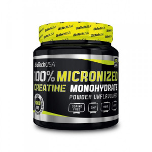 Креатин моногидрат BioTech USA 100% Creatine Monohydrate 500 грамм