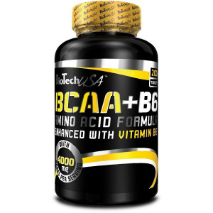БЦАА с витамином B6 BioTech USA BCAA + B6 100 таблеток